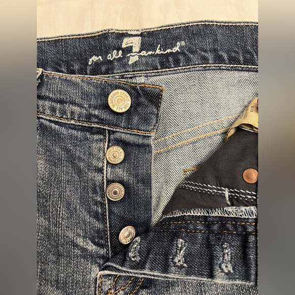 7 For All Mankind Women's Denim Skirt - Picture 7 of 7